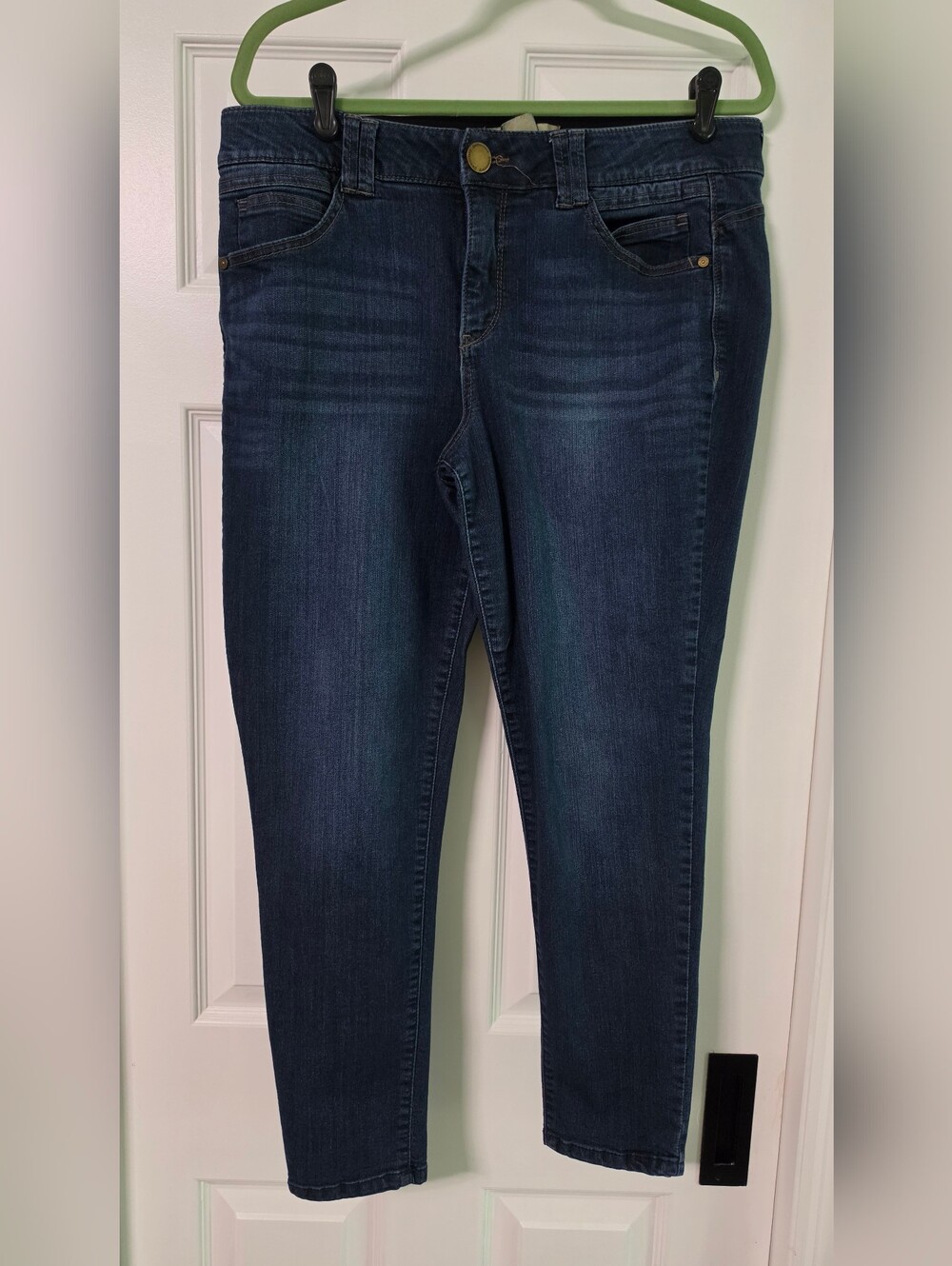Democracy Midnight Blue Skinny Jeans, size 14